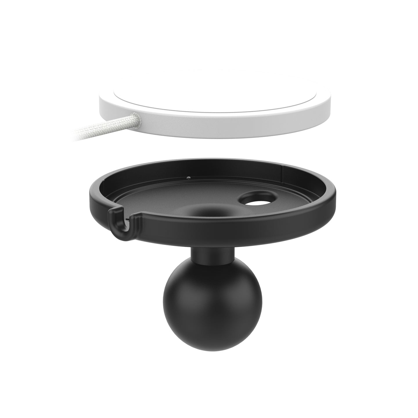 RAM MOUNTS ラムマウント 25W MagSafeマウント用 1インチボール アダプタ RAP-B-202-AP-MAG-1U