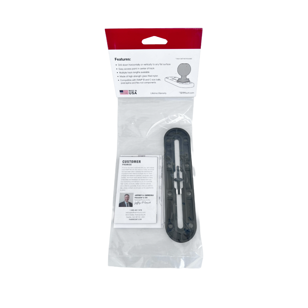 【純正パッケージ仕様】ラムマウント タフトラック 5インチ レール部127mm