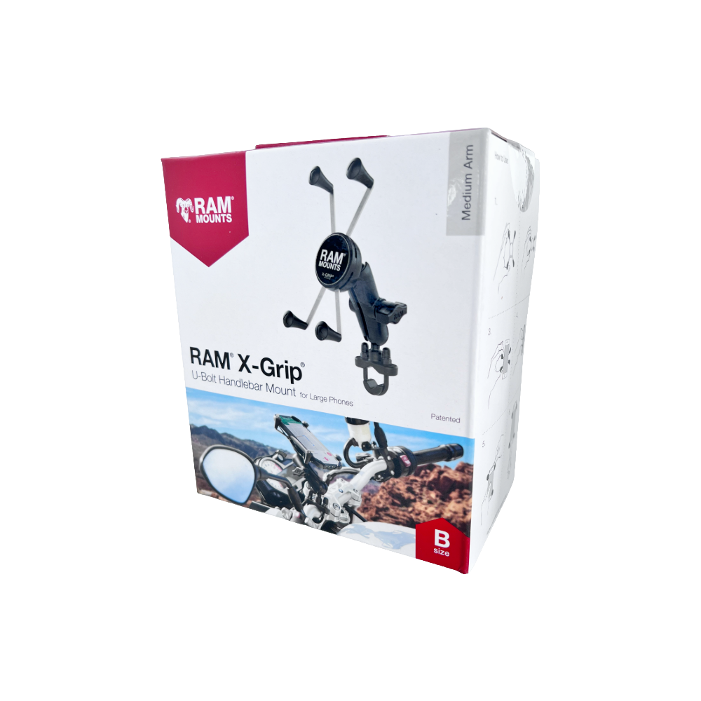 【純正パッケージ仕様】RAM MOUNTS ラムマウント Xグリップ Lサイズ iPhone 対応 RAM-B-149Z-UN10U