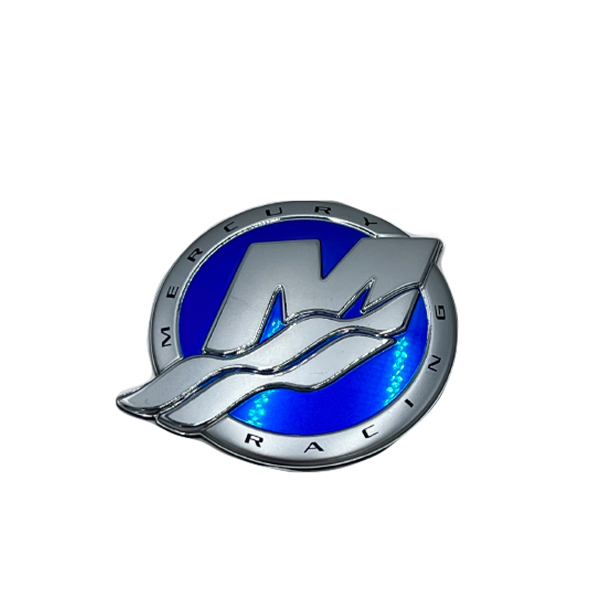 デカール デカル "M"ウェーブ RACING 青丸型67mm 280153