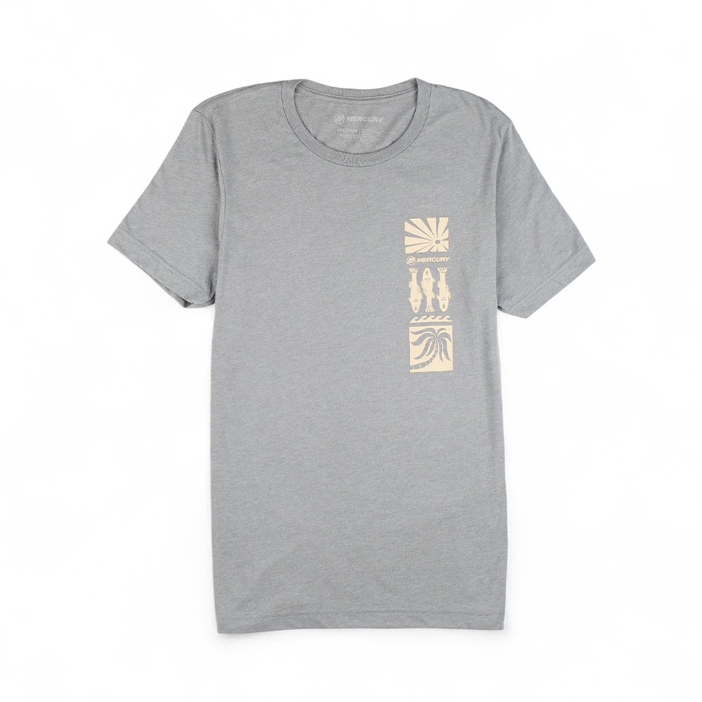 MERCURY マーキュリー 半袖 Tシャツ グレー Sサイズ USサイズ 67-25M043-S