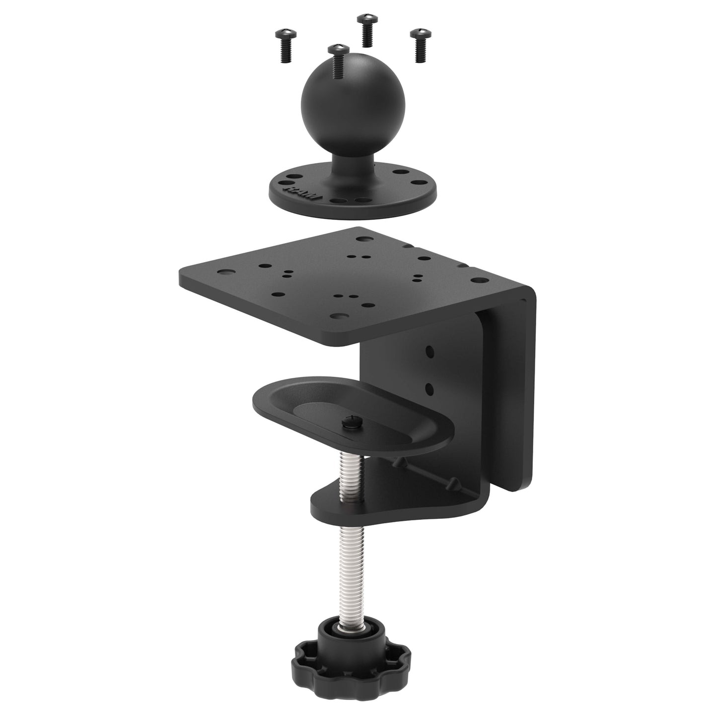 RAM MOUNTS ラムマウント ヘビーデューティー クランプベース 1インチボール 付き RAM-B-202U-CC1