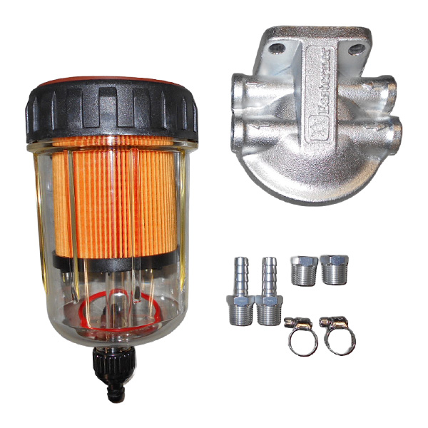 EASTERNER 油水分離燃料フィルターセット 25μ (ディーゼル用) 731348 【在庫限り】