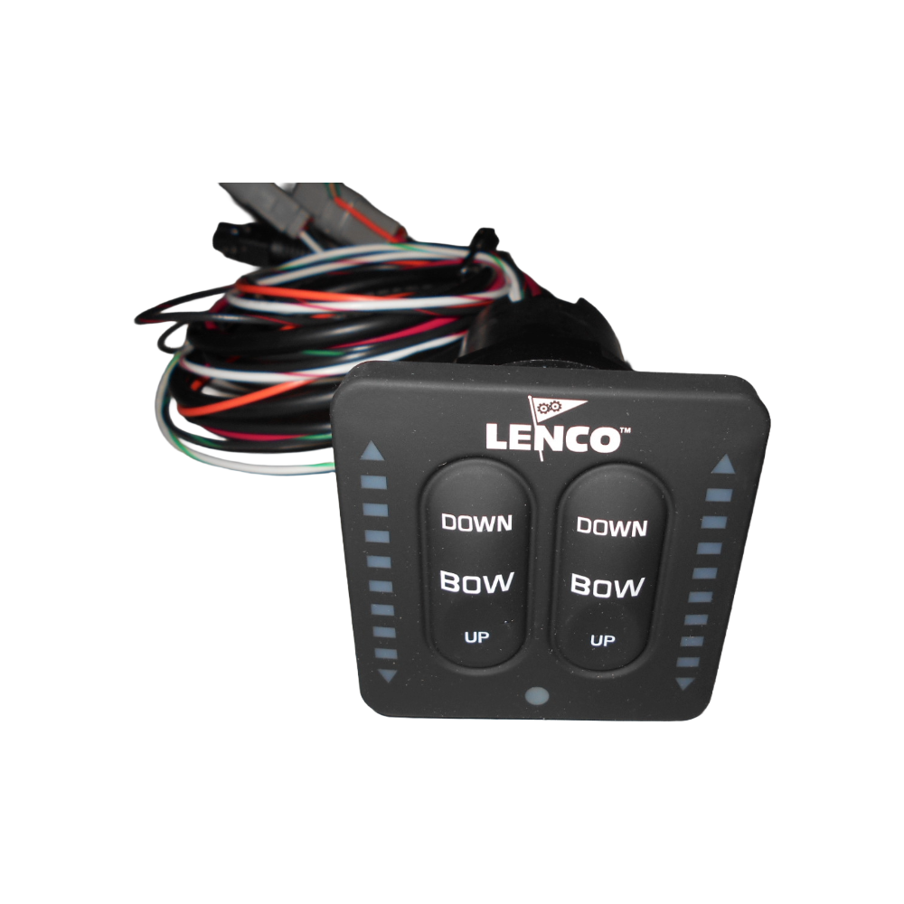 LENCO 電動トリムタブキット用 防水 スイッチ＆コントロールボックスキット ｢LED付｣  15170-001 439001