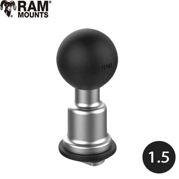 RAM MOUNTS ラムマウント タフトラックレール(ダブルU字クランプ) サイズ：12インチ アクセサリー