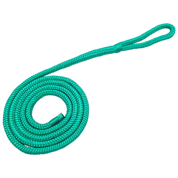 カラーフェンダーロープ グリーン 9.5mm×1.8m×2本入り 230212