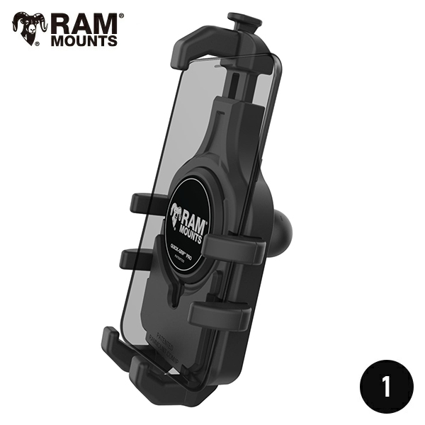 RAM MOUNTS ラムマウント Quick-Grip Pro スマホホルダー iPhone対応 RAM-HOL-PD5BU