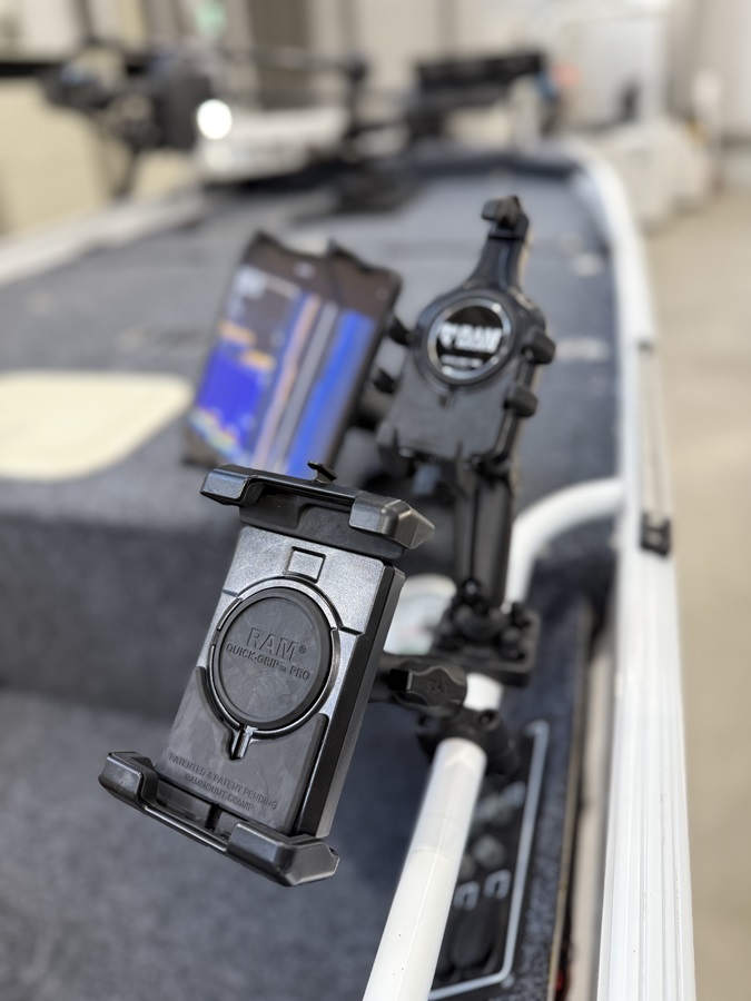 RAM MOUNTS ラムマウント Quick-Grip Pro XL スマホホルダー iPhone対応 RAM-HOL-PD7BU