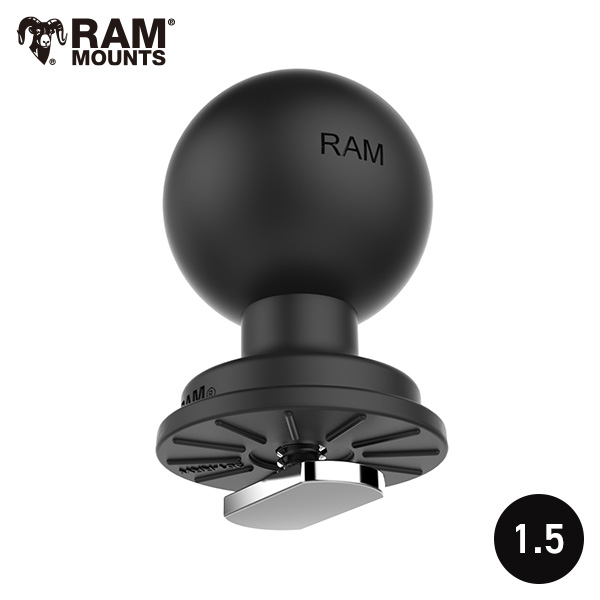RAM MOUNTS ラムマウント 1.5インチボール トラックボールベース Tボルト付き RAP-354U-TRA1