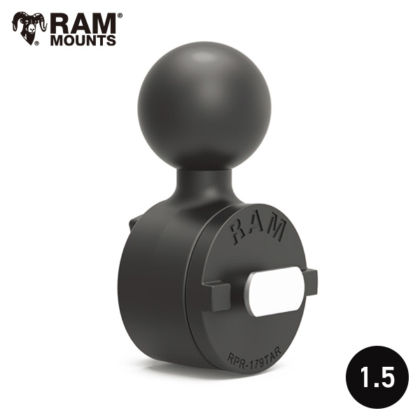 RAM MOUNTS ラムマウント 1.5インチボール サイドトラックボールベース Tボルト付き RAP-354-AAPRU