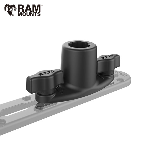 ラムマウント スプラインポスト用 Tボルト付きトラックベース