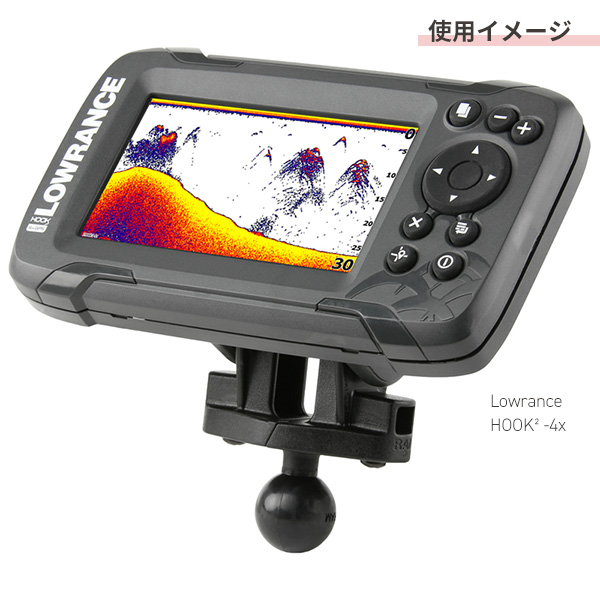 ラムマウント 1インチボール Hook2シリーズ用 ボールアダプター