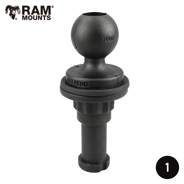 RAM MOUNTS ラムマウント 1インチボール スプラインポスト ボールアダプター RAP-B-354-419U