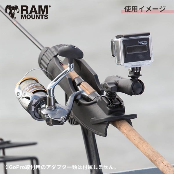 ラムマウント ロッドホルダー トラックベース Tボルト付き