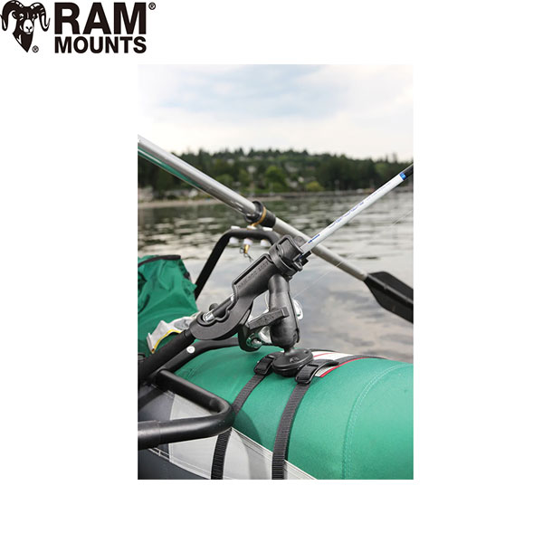 ラムマウント フロートチューブ用 アダプター 1.5インチボール付き