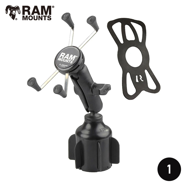 RAM MOUNTS ラムマウント 1インチボール Xグリップ Lサイズ スタビーカップホルダー RAP-B-299-4-UN10U