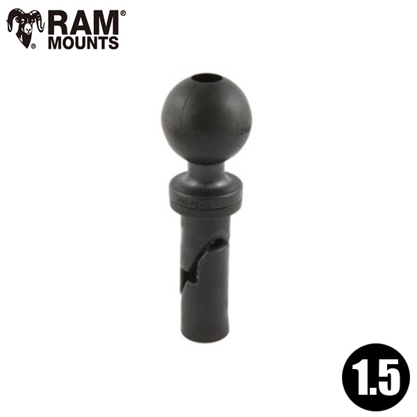 ラムマウント ウエッジアダプター付き セイルポート用 1.5インチボール