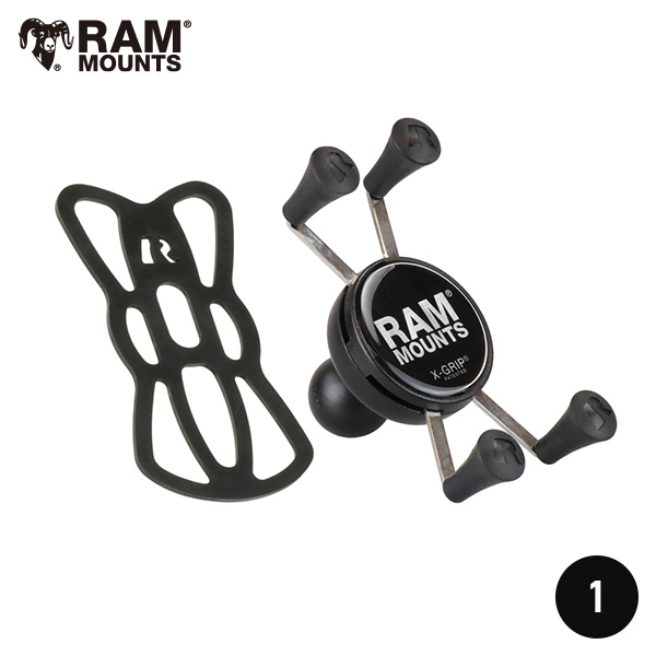 RAM MOUNTS ラムマウント 1インチボール Xグリップ Sサイズ iPhone 対応 RAM-HOL-UN7BU