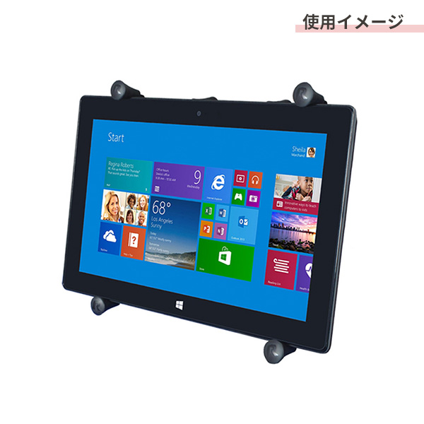 RAM MOUNTS ラムマウント Xグリップ 9～10インチ タブレットホルダー セット RAM-B-101-C-UN9U