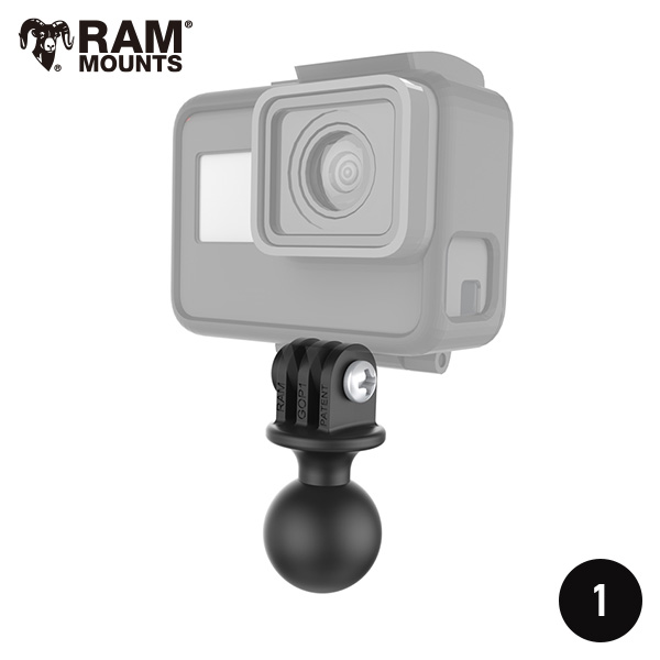 RAM MOUNTS ラムマウント 1インチボール GoPro対応 アクションカメラマウント 620251