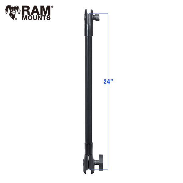 RAM MOUNTS ラムマウント PVC延長パイプアーム 1インチ 1.5インチボールソケット 610mm