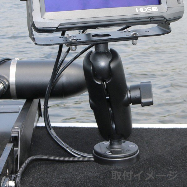 RAM MOUNTS ラムマウント ケーブルアダプター 外径94mm ラウンドベース対応 RAP-402U