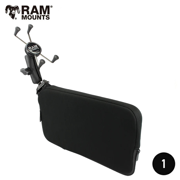 RAM MOUNTS ラムマウント タフウェッジ 1インチボール Xグリップ Lサイズ RAP-B-407-UN10U
