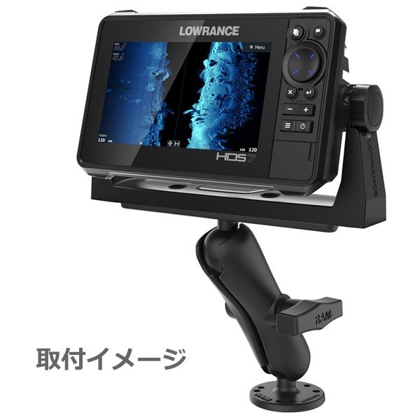 RAM MOUNTS ラムマウント 魚探マウント 1.5インチボール 架台 RAM-111U