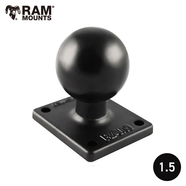 RAM MOUNTS ラムマウント 1.5インチボール AMPSプレートベース RAM-347U