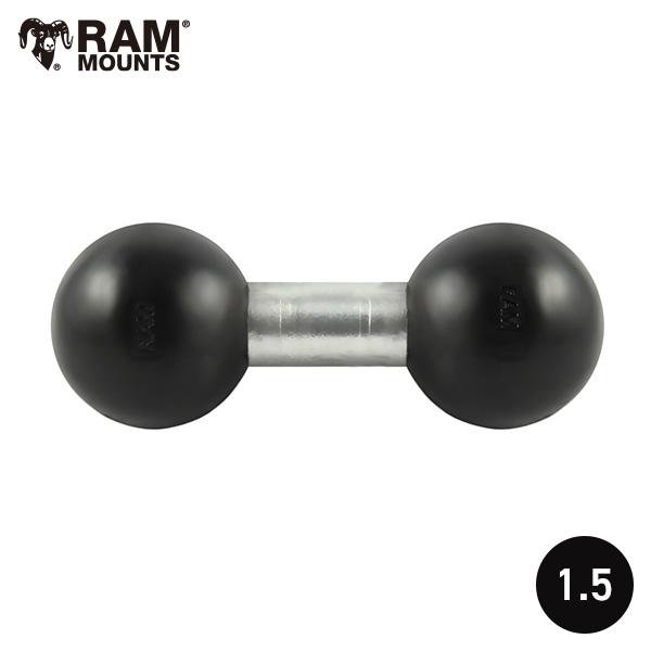 RAM MOUNTS ラムマウント 1.5インチボール ダブルボールアダプター RAM-230U