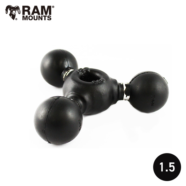 RAM MOUNTS ラムマウント 1.5インチボール トリプルボール アダプター RAM-289U