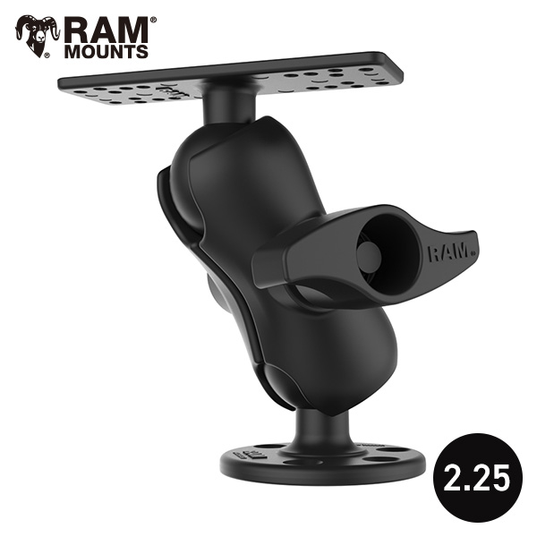 RAM MOUNTS ラムマウント 魚探マウント 2.25インチボール 架台 RAM-D-115-C