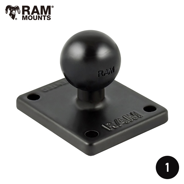 RAM MOUNTS ラムマウント 1インチボール AMPSプレートベース RAM-B-347U