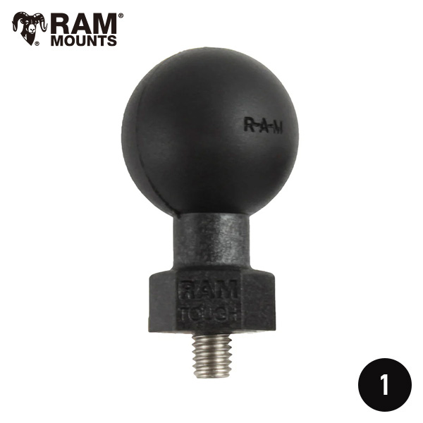 RAM MOUNTS ラムマウント 1インチボール タフボール M6-1 × 6mm スタッドボルト RAP-B-379U-M616