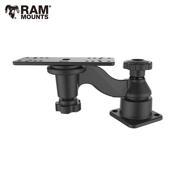 RAM MOUNTS ラムマウント 6インチ スイングアーム 360度回転 横型 RAM-109HU