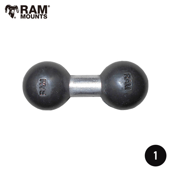 RAM MOUNTS ラムマウント 1インチボール ダブルボール アダプター RAM-B-230U