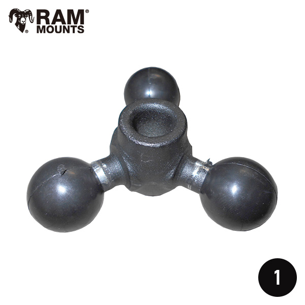 RAM MOUNTS ラムマウント 1インチボール トリプルボール アダプター RAM-B-289U