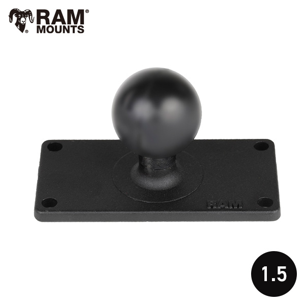 RAM MOUNTS ラムマウント 1.5インチボール 2×4ベース RAM-202U-24