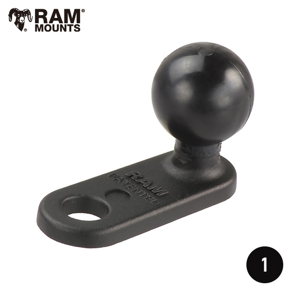 RAM MOUNTS ラムマウント 1インチボール 内径11mmネジ止めアダプター RAM-B-252U