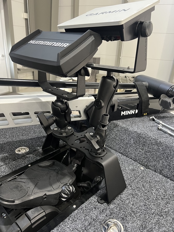 RAM MOUNTS ラムマウント HD 魚探マウント バウデッキマウント RAM-FF1U