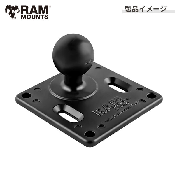 RAM MOUNTS ラムマウント VESAプレート 取付穴75mm×75mm 1.5インチボール  RAM-2461U