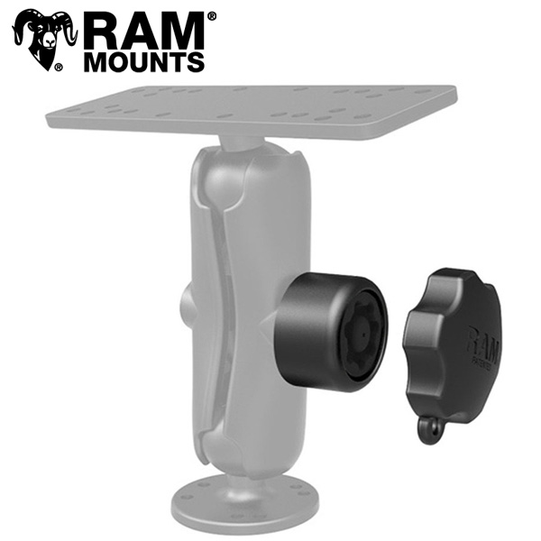 RAM MOUNTS ラムマウント Pin-Look セキュリティノブ 1インチ ソケットアーム用 RAP-S-KNOB3U